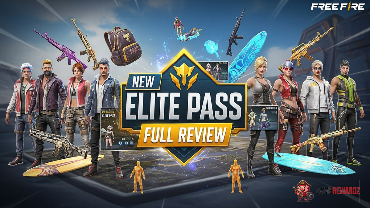 Free Fire New Elite Pass Full Review